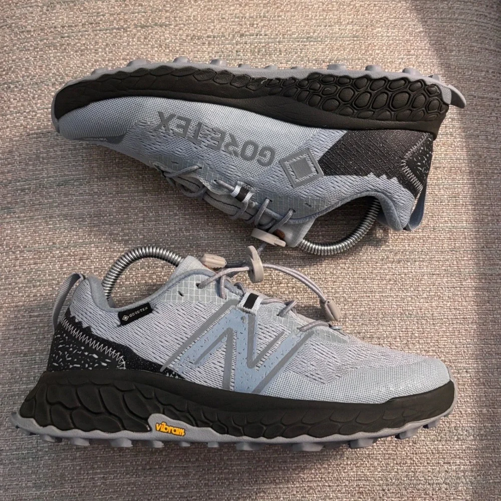 New Balance Fresh Foam X Hierro v7 GORE-TEX Trail Shoes Blue WTHIER7A Womens 8.5